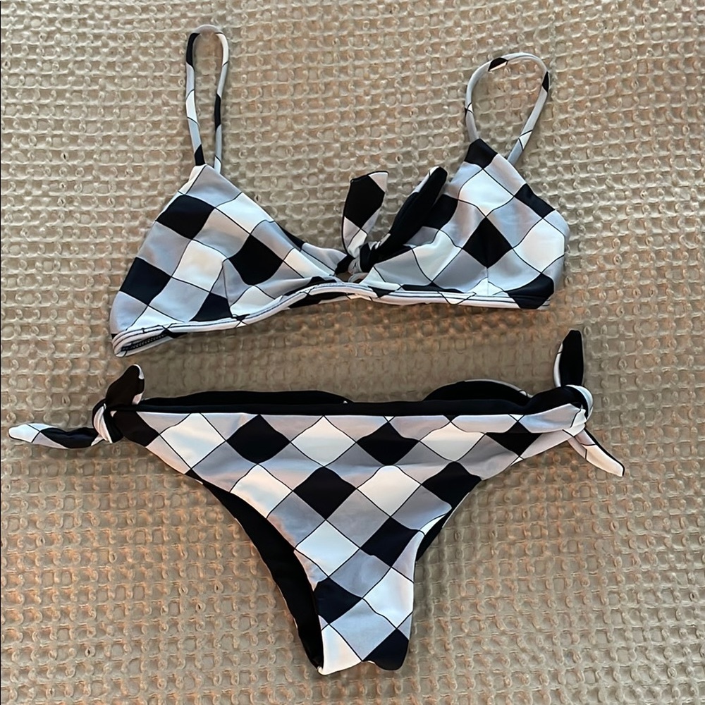 STORM Checkered Bikini Set